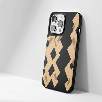 Industry-Level Tough Matte Checks iPhone Case