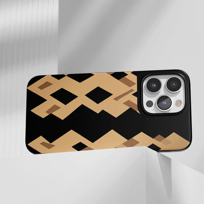 Industry-Level Tough Matte Checks iPhone Case