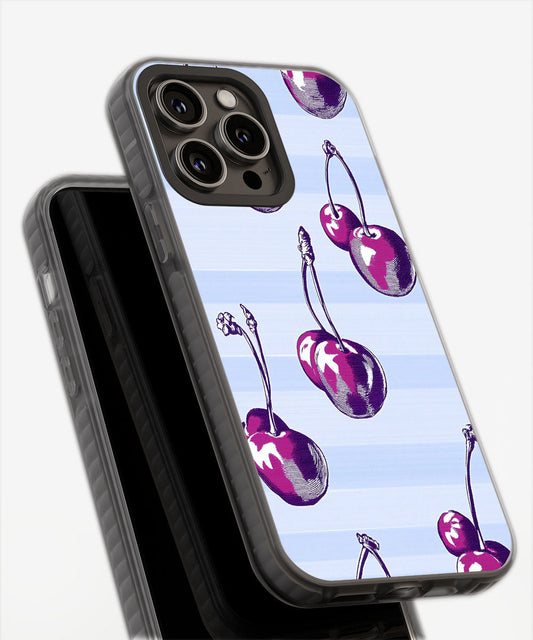Latest 3rd-Generation Pop Tough Matte Cherries iPhone Case (MagSafe-Compatible)