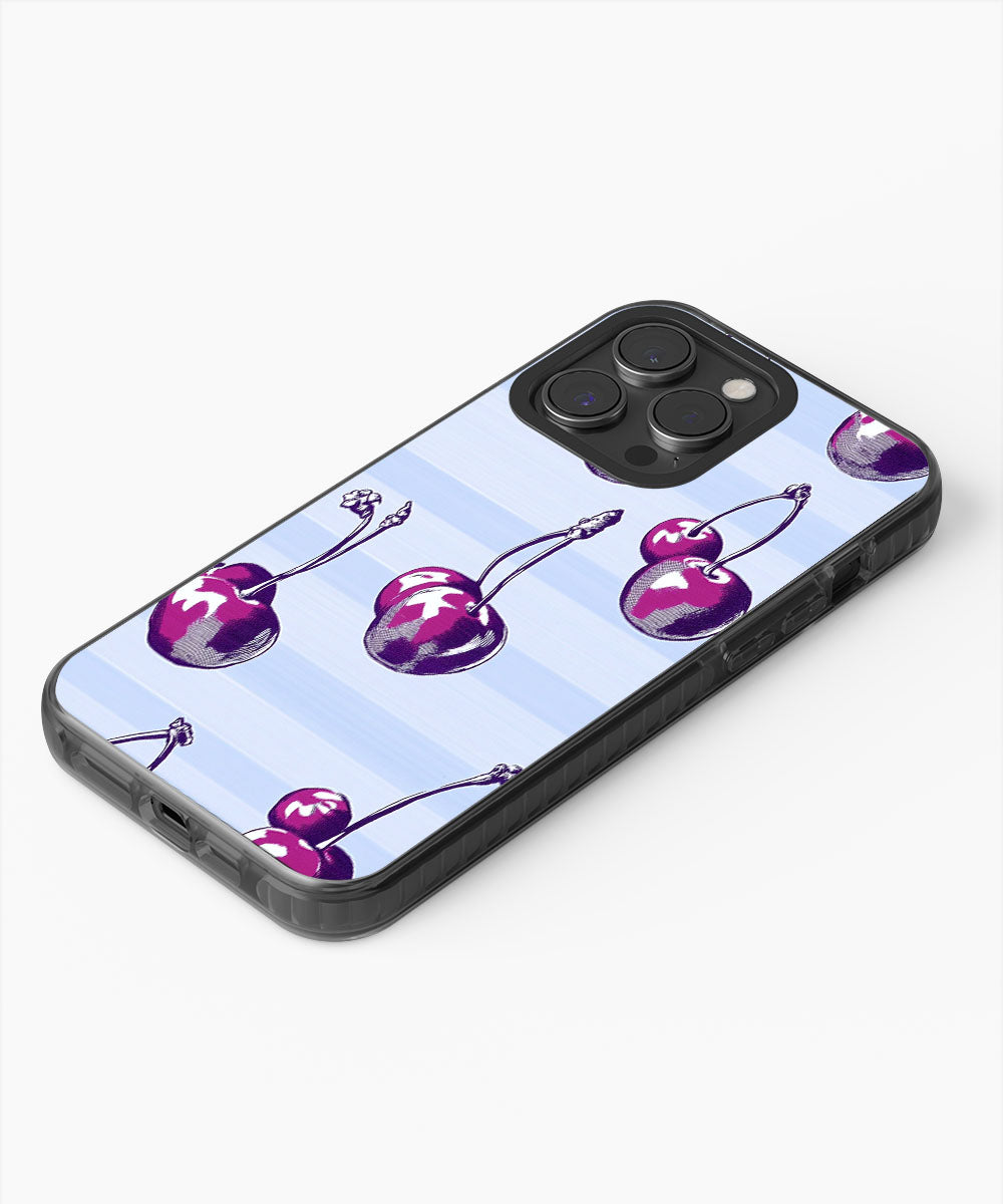 Latest 3rd-Generation Pop Tough Matte Cherries iPhone Case (MagSafe-Compatible)