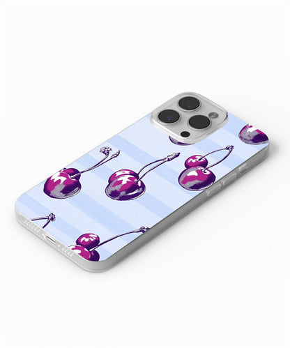 Latest 3rd-Generation Crystal Tough Glossy Cherries iPhone Case (MagSafe-Compatible)