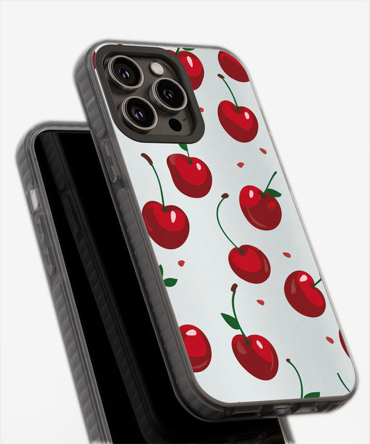 Latest 3rd-Generation Pop Tough Matte Cherries iPhone Case (MagSafe-Compatible)