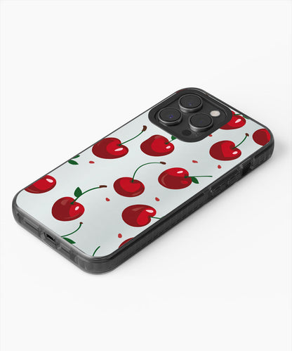 Latest 3rd-Generation Pop Tough Matte Cherries iPhone Case (MagSafe-Compatible)