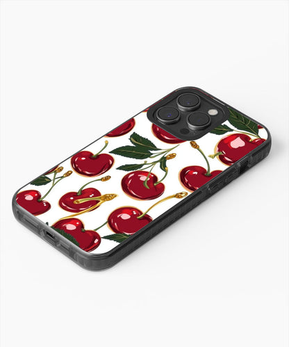 Latest 3rd-Generation Pop Tough Matte Cherries iPhone Case (MagSafe-Compatible)