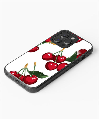Latest 3rd-Generation Pop Tough Matte Cherries iPhone Case (MagSafe-Compatible)