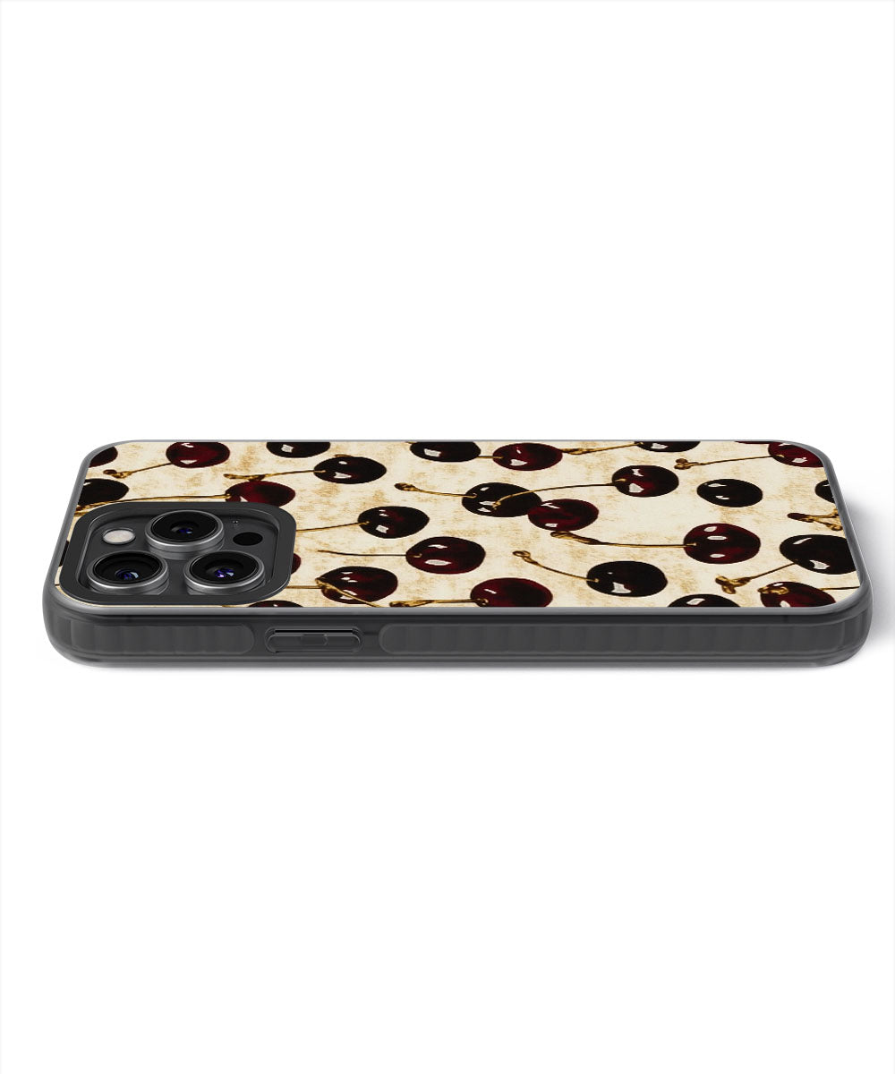 Latest 3rd-Generation Pop Tough Matte Cherries iPhone Case (MagSafe-Compatible)