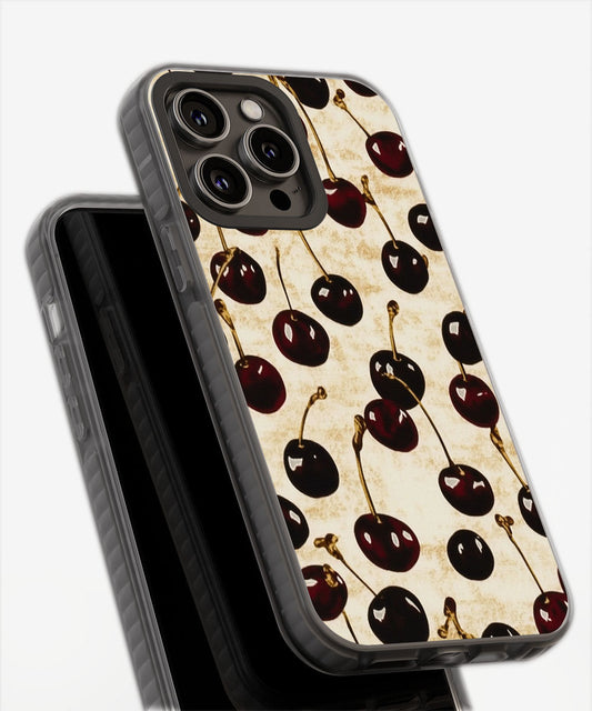 Latest 3rd-Generation Pop Tough Matte Cherries iPhone Case (MagSafe-Compatible)