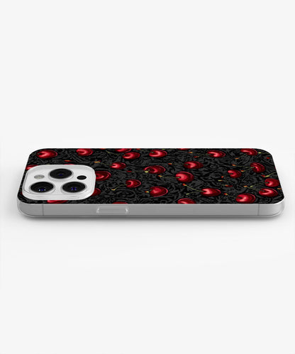 Latest 3rd-Generation Crystal Tough Glossy Cherries iPhone Case (MagSafe-Compatible)