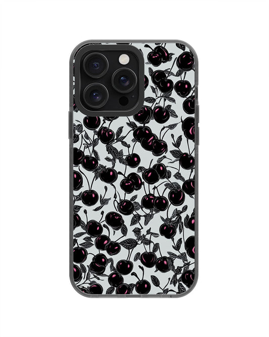 Latest 3rd-Generation Pop Tough Matte Cherries iPhone Case (MagSafe-Compatible) [Back Cover Only]