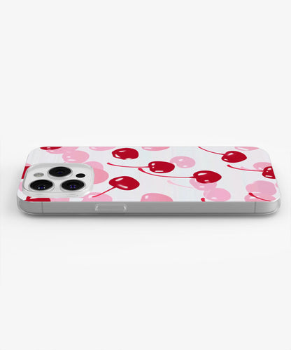 Latest 3rd-Generation Crystal Tough Glossy Cherries iPhone Case (MagSafe-Compatible)