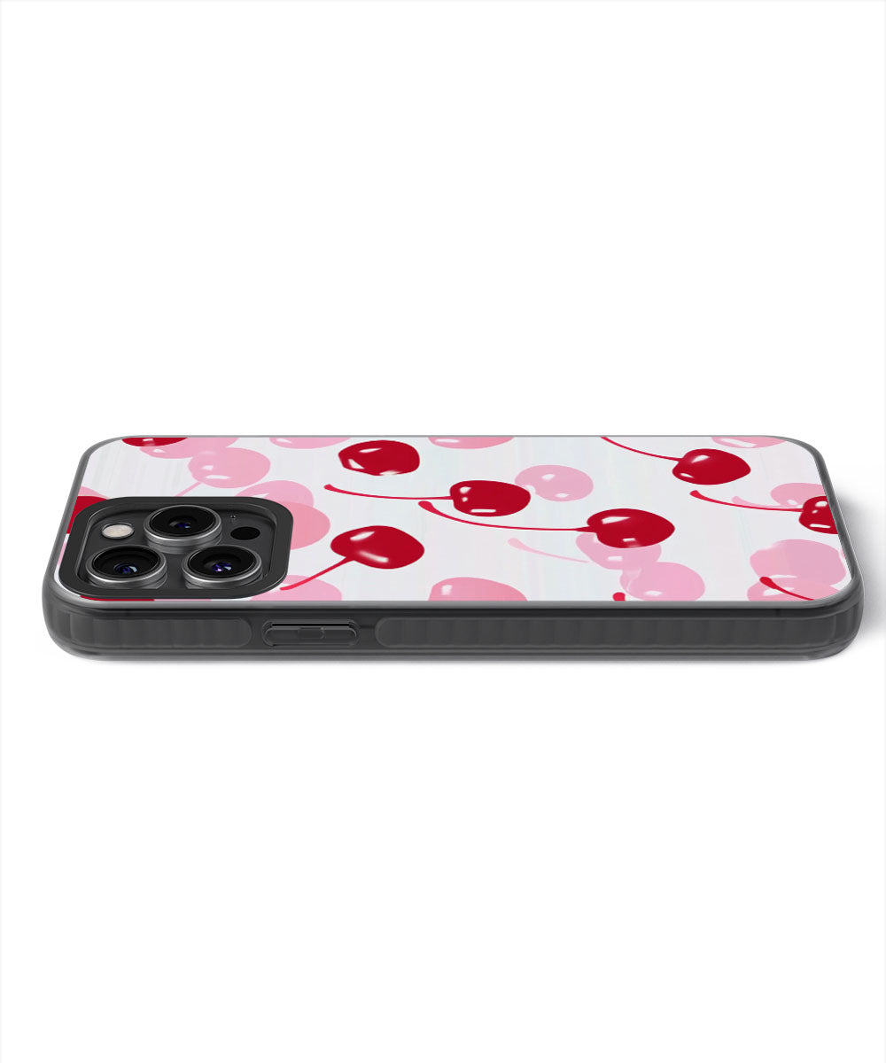 Latest 3rd-Generation Pop Tough Matte Cherries iPhone Case (MagSafe-Compatible)