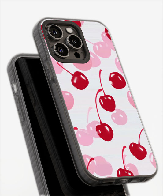 Latest 3rd-Generation Pop Tough Matte Cherries iPhone Case (MagSafe-Compatible)