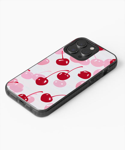 Latest 3rd-Generation Pop Tough Matte Cherries iPhone Case (MagSafe-Compatible)