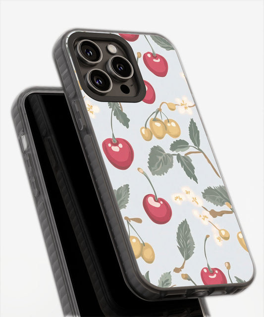 Latest 3rd-Generation Pop Tough Matte Cherries iPhone Case (MagSafe-Compatible)