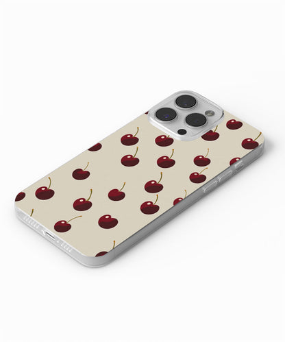 Latest 3rd-Generation Crystal Tough Glossy Cherries iPhone Case (MagSafe-Compatible)