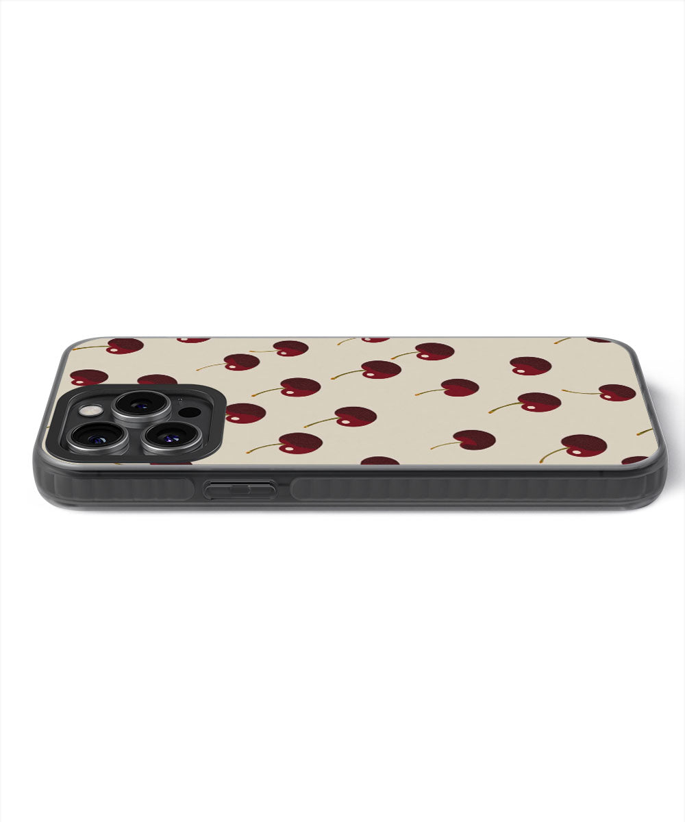 Latest 3rd-Generation Pop Tough Matte Cherries iPhone Case (MagSafe-Compatible)