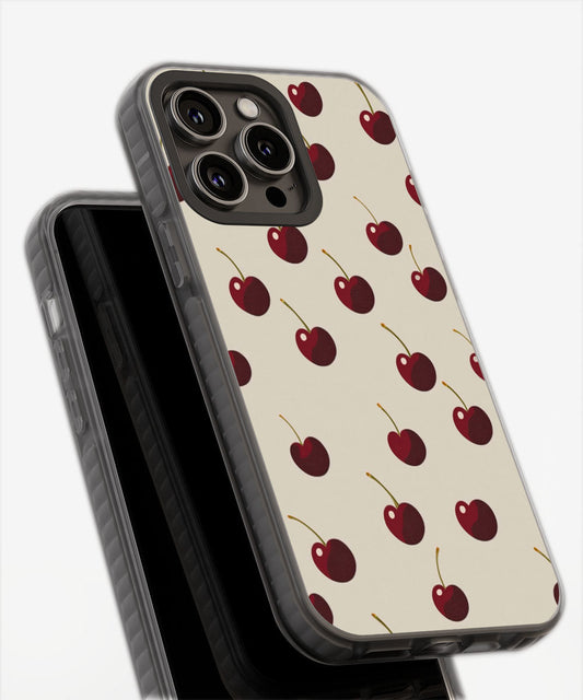 Latest 3rd-Generation Pop Tough Matte Cherries iPhone Case (MagSafe-Compatible)