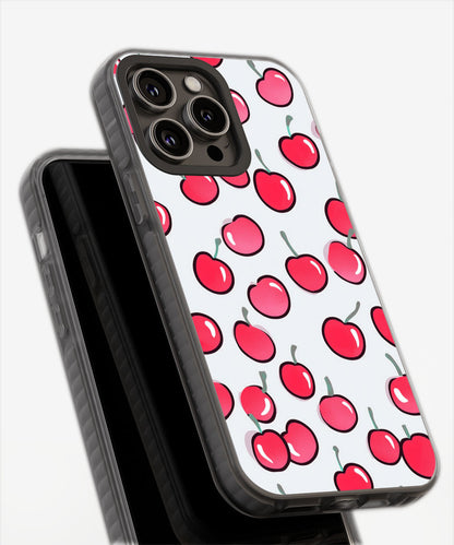Latest 3rd-Generation Pop Tough Matte Cherries iPhone Case (MagSafe-Compatible)