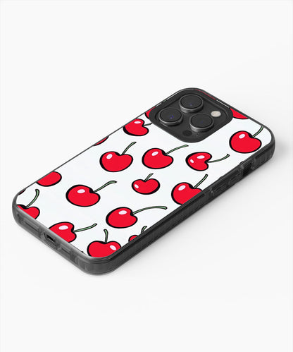 Latest 3rd-Generation Pop Tough Matte Cherries iPhone Case (MagSafe-Compatible)