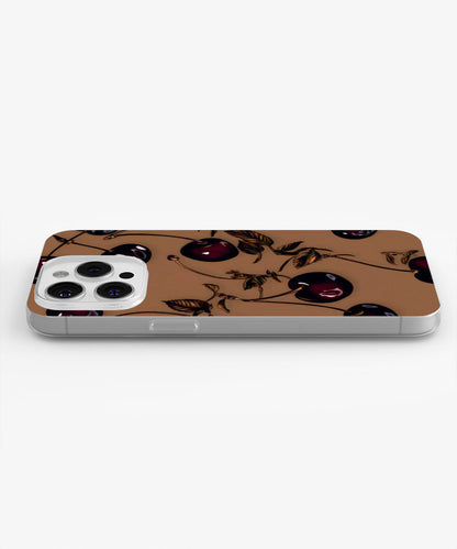 Latest 3rd-Generation Crystal Tough Glossy Cherries iPhone Case (MagSafe-Compatible)