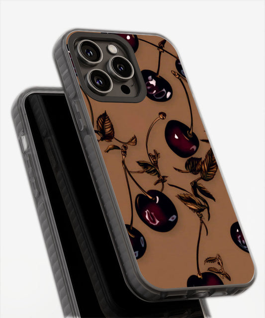 Latest 3rd-Generation Pop Tough Matte Cherries iPhone Case (MagSafe-Compatible)