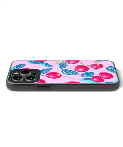 Latest 3rd-Generation Pop Tough Matte Cherries iPhone Case (MagSafe-Compatible)
