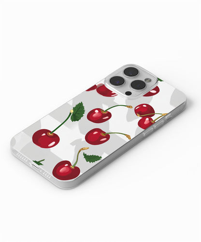Latest 3rd-Generation Crystal Tough Glossy Cherries iPhone Case (MagSafe-Compatible)