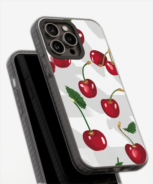 Latest 3rd-Generation Pop Tough Matte Cherries iPhone Case (MagSafe-Compatible)