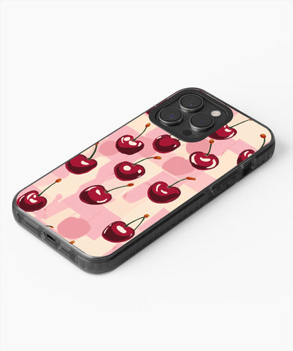 Latest 3rd-Generation Pop Tough Matte Cherries iPhone Case (MagSafe-Compatible)