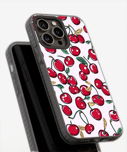 Latest 3rd-Generation Pop Tough Matte Cherries iPhone Case (MagSafe-Compatible)