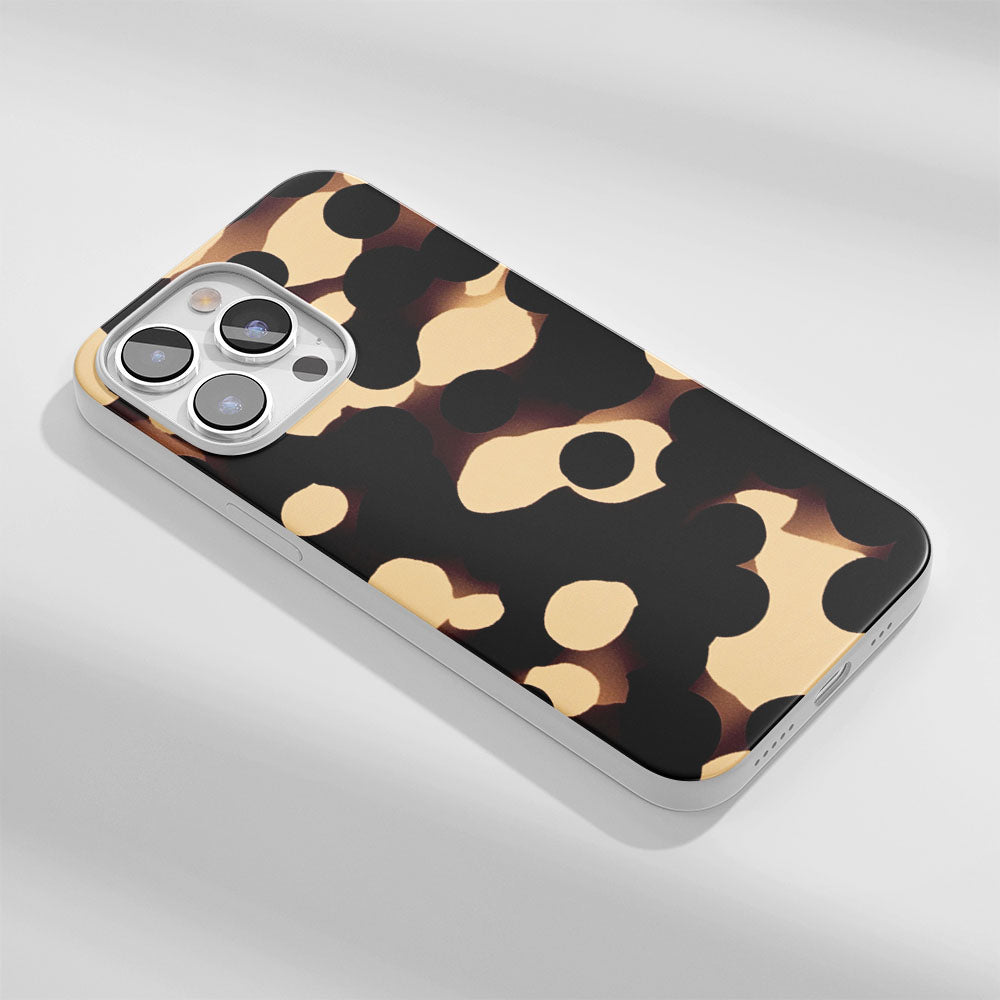 Latest 3rd-Generation Crystal Tough Glossy Dots iPhone Case