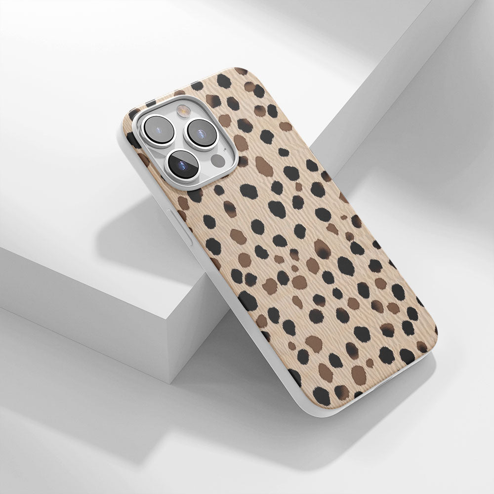 Latest 3rd-Generation Crystal Tough Glossy Dots iPhone Case