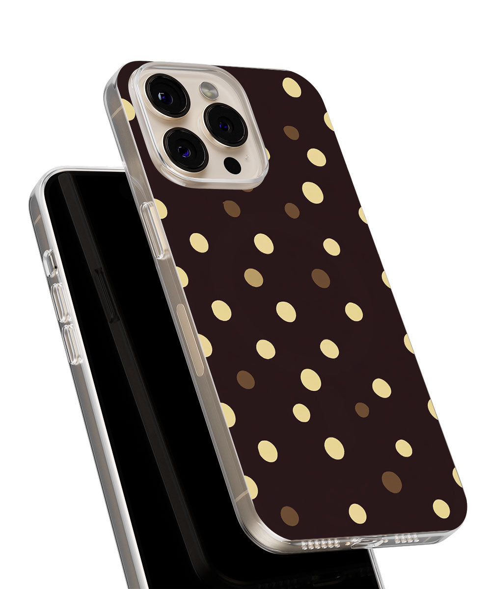 Latest 3rd-Generation Crystal Tough Glossy Dots iPhone Case (MagSafe-Compatible)