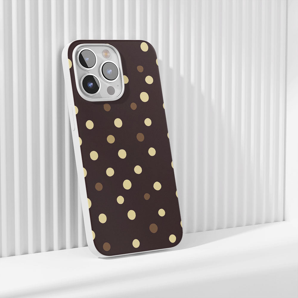 Latest 3rd-Generation Crystal Tough Glossy Dots iPhone Case