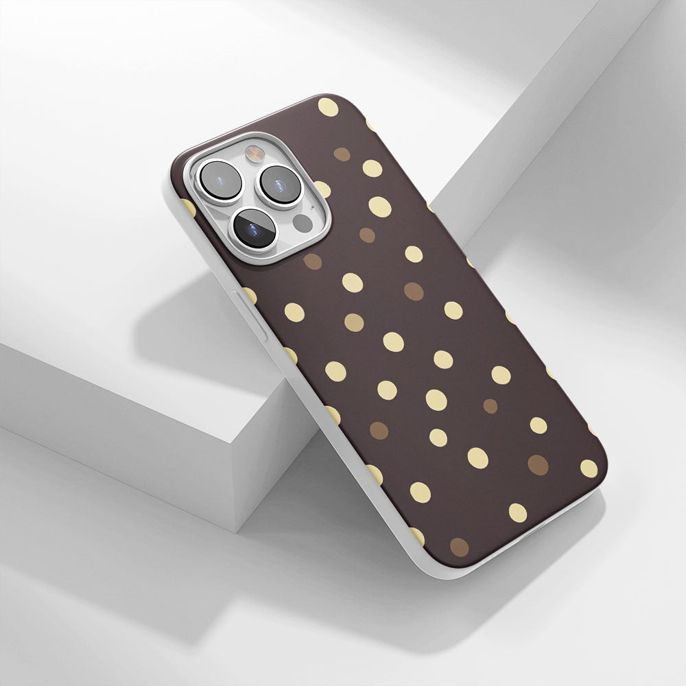 Latest 3rd-Generation Crystal Tough Glossy Dots iPhone Case