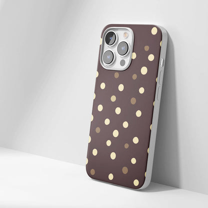 Latest 3rd-Generation Crystal Tough Glossy Dots iPhone Case