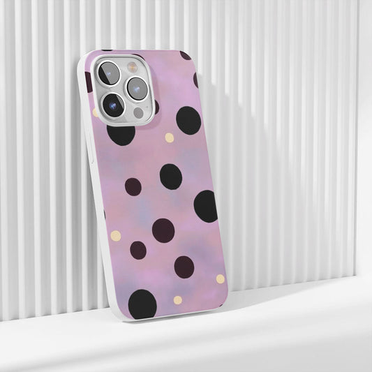 Latest 3rd-Generation Crystal Tough Glossy Dots iPhone Case