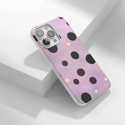 Latest 3rd-Generation Crystal Tough Glossy Dots iPhone Case