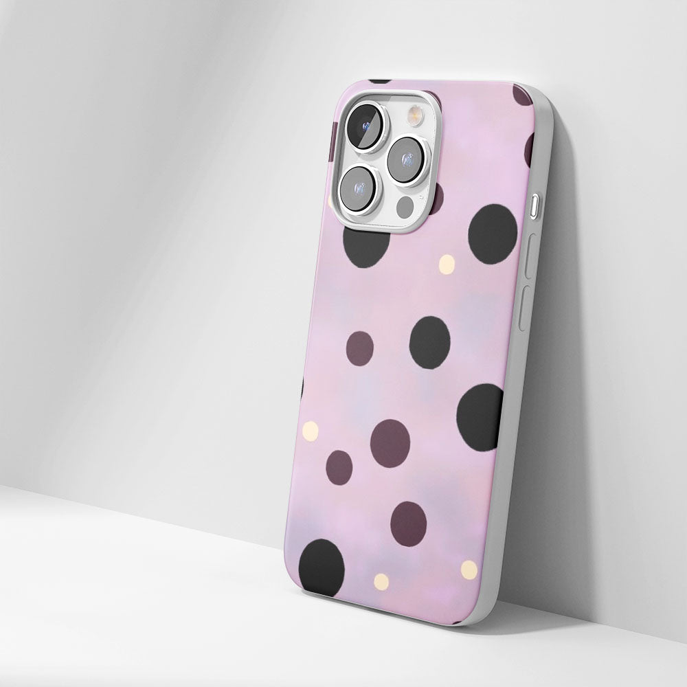 Latest 3rd-Generation Crystal Tough Glossy Dots iPhone Case