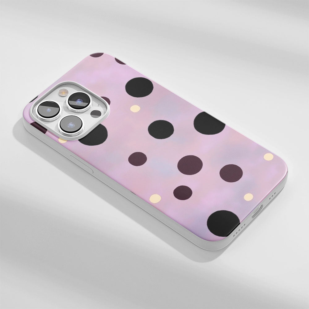 Latest 3rd-Generation Crystal Tough Glossy Dots iPhone Case