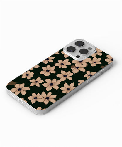 Latest 3rd-Generation Crystal Tough Glossy Flowers iPhone Case (MagSafe-Compatible)