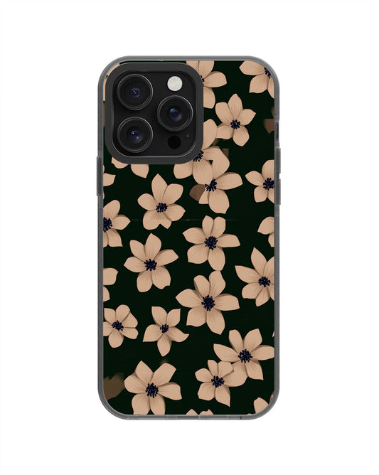 Latest 3rd-Generation Pop Tough Matte Flowers iPhone Case (MagSafe-Compatible) [Back Cover Only]