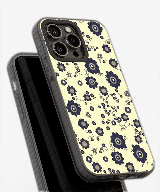 Latest 3rd-Generation Pop Tough Matte Flowers iPhone Case (MagSafe-Compatible)