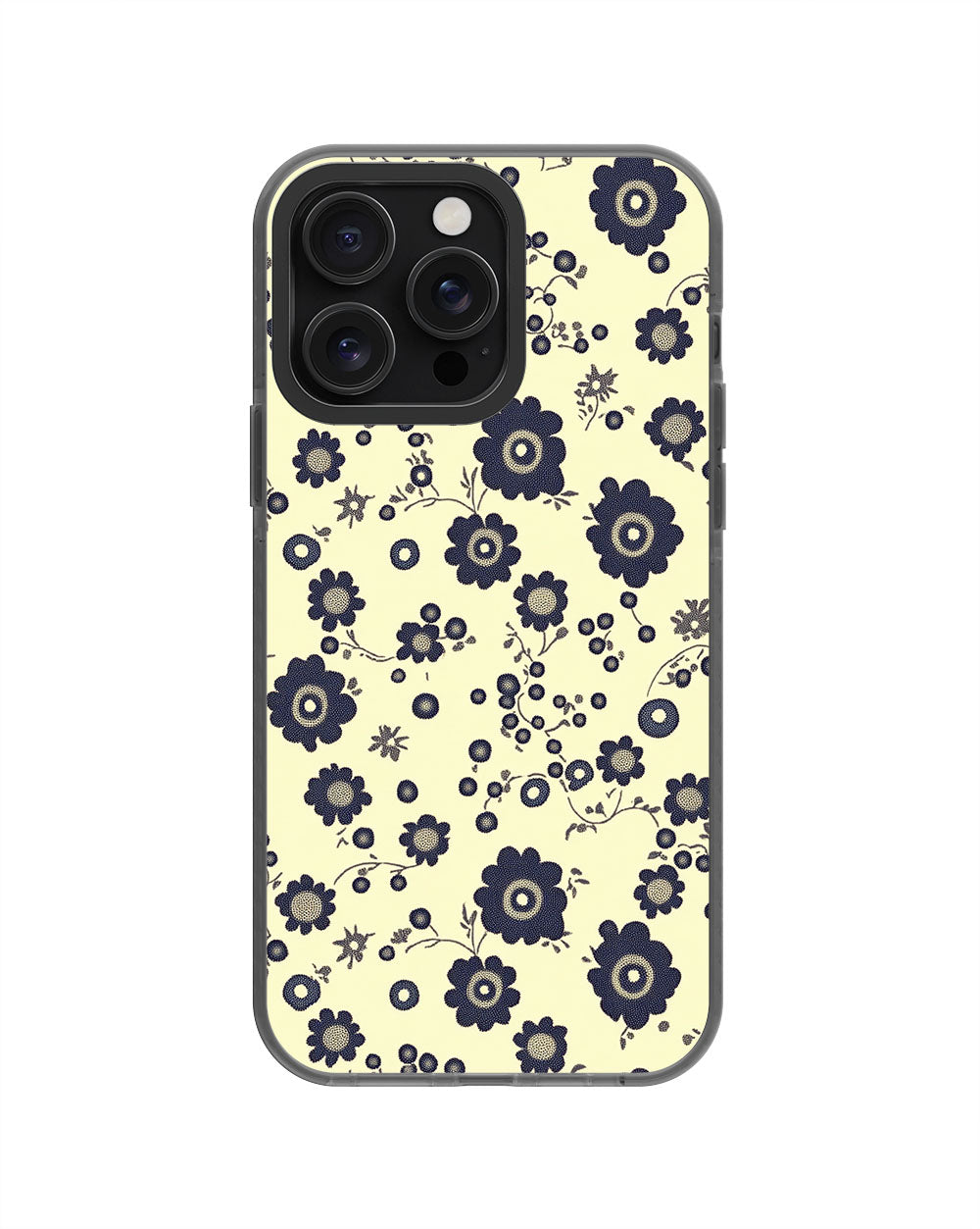 Latest 3rd-Generation Pop Tough Matte Flowers iPhone Case (MagSafe-Compatible)