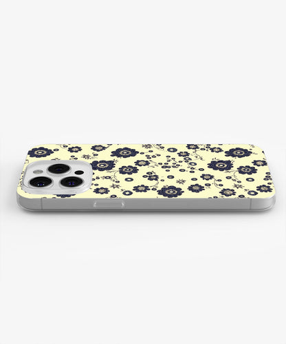 Latest 3rd-Generation Crystal Tough Glossy Flowers iPhone Case (MagSafe-Compatible)