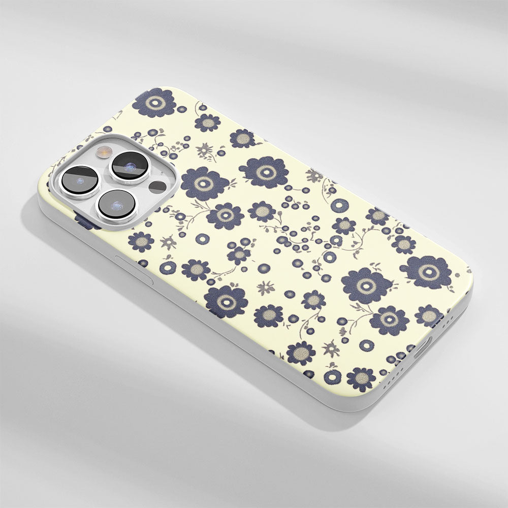 Latest 3rd-Generation Crystal Tough Glossy Flowers iPhone Case