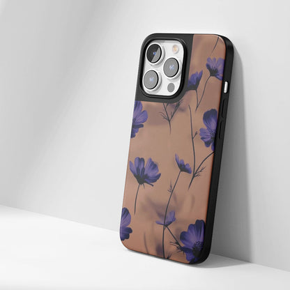 Industry-Level Tough Matte Flowers iPhone Case