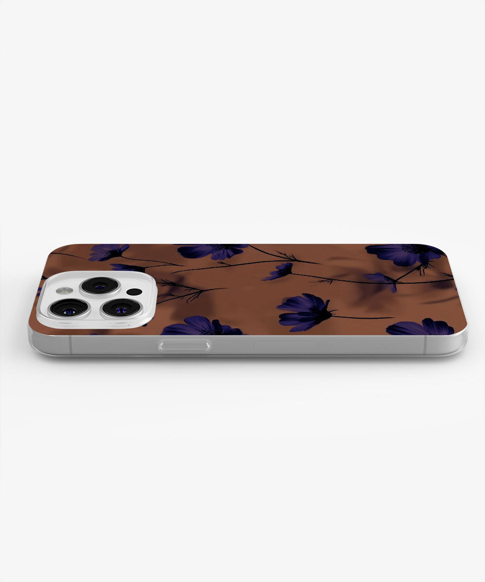 Latest 3rd-Generation Crystal Tough Glossy Flowers iPhone Case (MagSafe-Compatible)