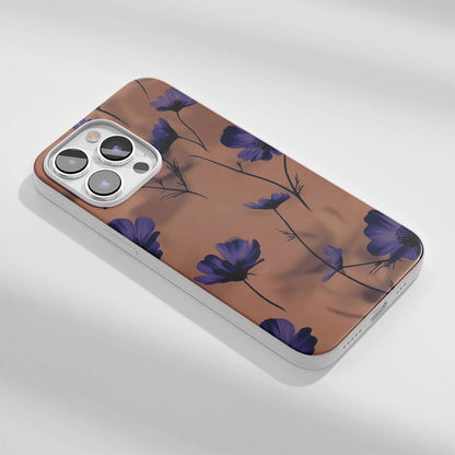 Latest 3rd-Generation Crystal Tough Glossy Flowers iPhone Case