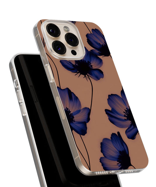 Latest 3rd-Generation Crystal Tough Glossy Flowers iPhone Case (MagSafe-Compatible)